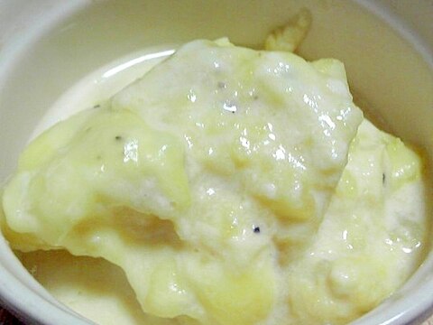 ジャガイモのチーズクリーム煮